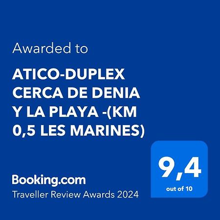 Atico-Duplex Cerca De Denia Y La Playa - Apartment Екстериор снимка