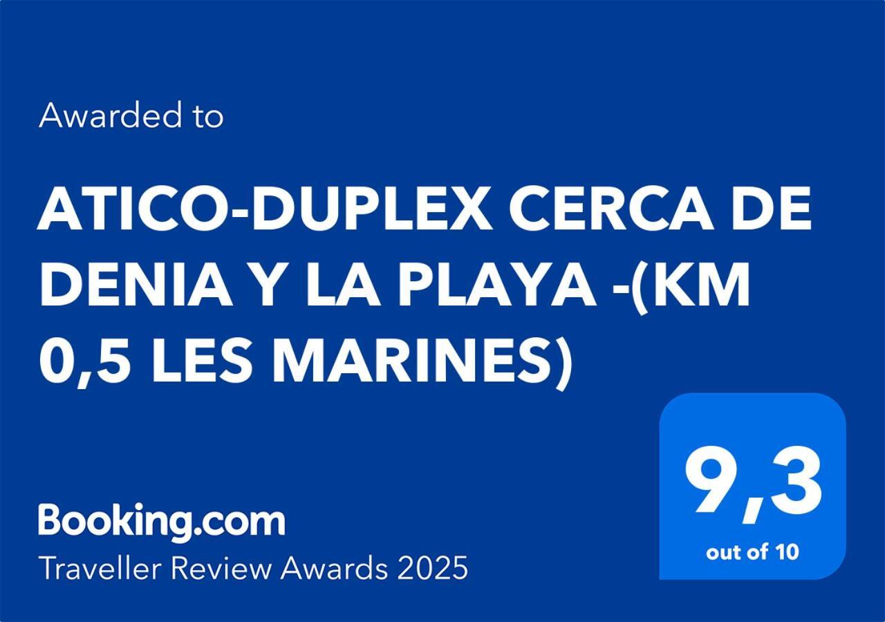Atico-Duplex Cerca De Denia Y La Playa - Apartment Екстериор снимка
